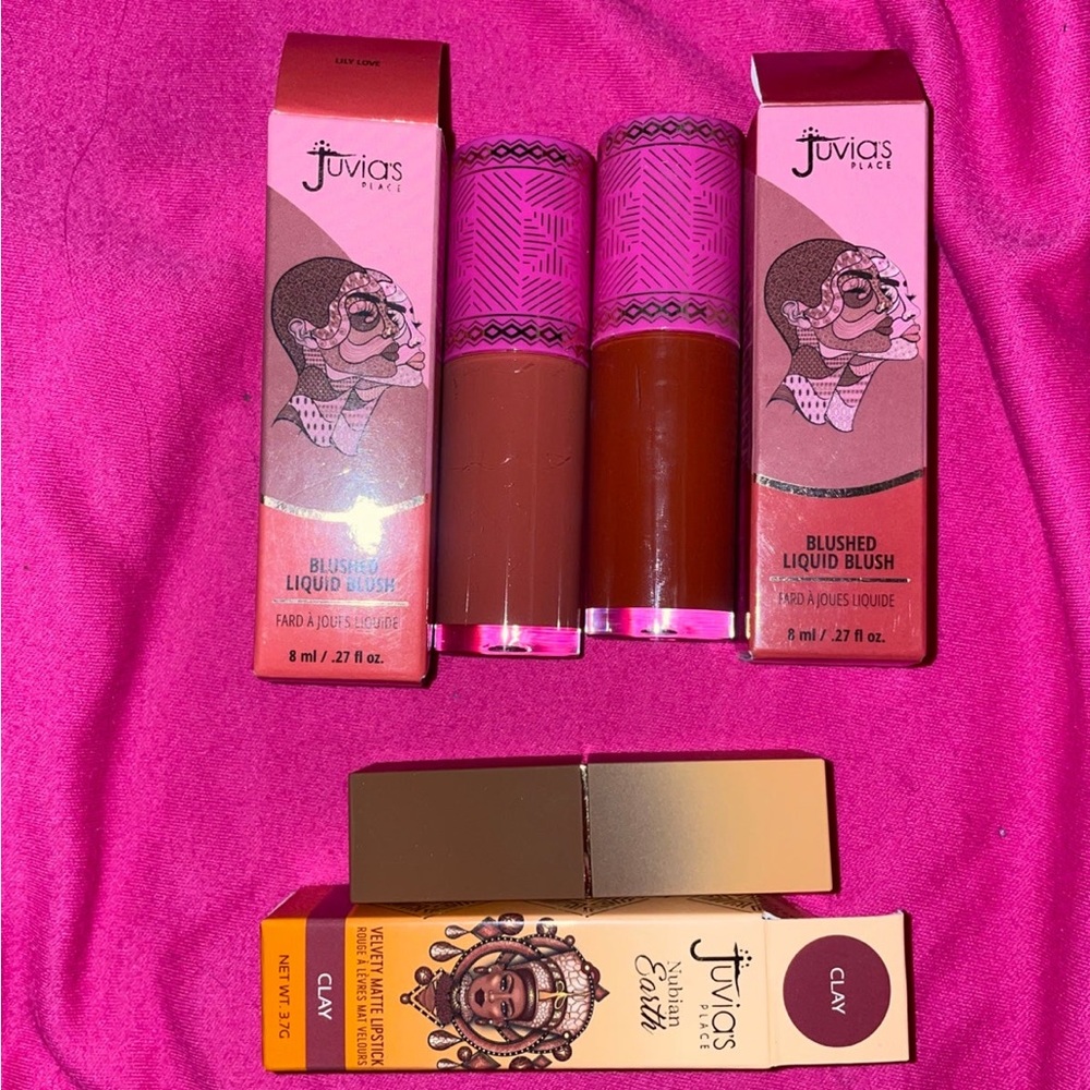 Juvia’s Place Lip and Cheek Bundle BNIB
